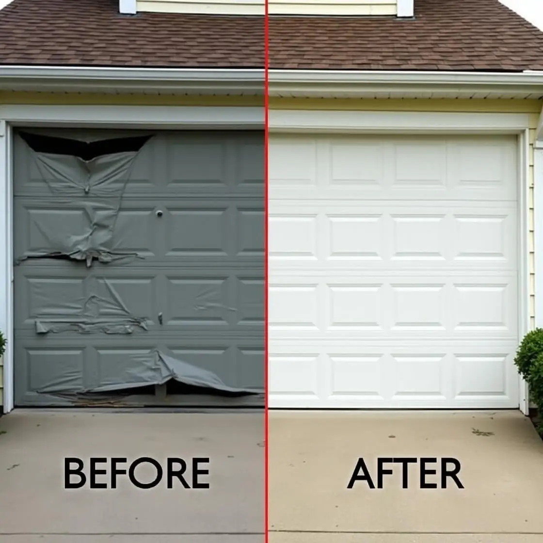 Garage door replacement