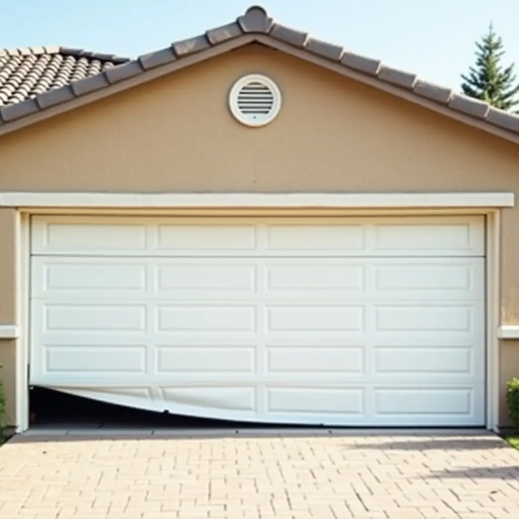 Garage Door Off-Track? Here’s How to Fix It Safely